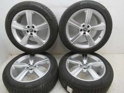 Audi Q8 E-tron 4x Alufelgen Winterreifen Orig. 4KE601025S 255/50 20 Zoll #286 - Bild 1 von 4