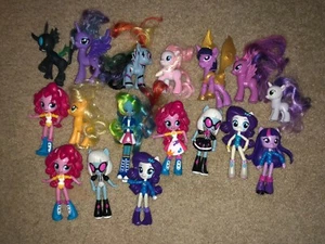 Huge Lot of 17 My Little Pony and Equestria Girls Action Figures Toys - Picture 1 of 5
