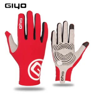 Cycling Gloves Full Finger Gel Sports Racing Bicycle Mittens Road Bike Gloves - Picture 1 of 13