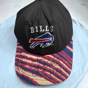 JIM KELLY & BIG CARTER HANDSIGNIERTE ZUBAZ BUFFALO BILLS MÜTZE VINTAGE NFL LIZENZIERT - Bild 1 von 11