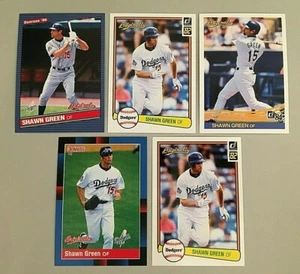 Shawn Green 2002 Donruss Originals lote de 5 con acuoso - Imagen 1 de 1