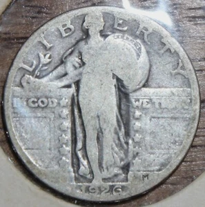1926 Standing Liberty Quarter  90% Silver - Picture 1 of 2