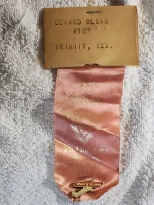 (D19) 40&8 Society 1974 Promenade Delegate Ribbon w/Attachment, NICE - Picture 1 of 2