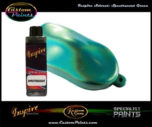 AERÓGRAFO INSPIRE SPECTRACOAT VERDE 4 oz, pintura personalizada, espectro, artista - Imagen 1 de 1