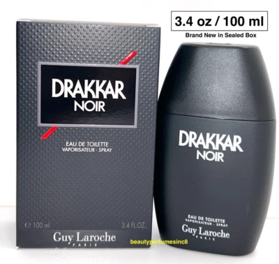 Drakkar Noir de Guy Laroche Eau De Toilette Spray 3.4 OZ para Hombres Foto 1 de 4