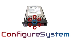 HP 627114-002 EH0300FBQDD 300 GB 15 K RPM 64 MB caché 6 Gb/s SAS 2,5" HDD W Caddy - Imagen 1 de 1