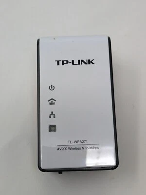 1x TP-LINK 150Mbps AV200 Wireless N Powerline Extender TL-WPA271 - 150Mbps - Image 1 of 4