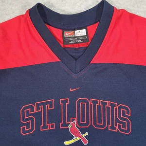 Camisa de manga corta azul roja Nike Team XL de los Cardenales de San Luis para hombre - Imagen 1 de 9