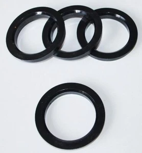 x4 Spigot Rings for Team Dynamics 73.1mm to fit 57.1mm VW T2 T3 T4 - Picture 1 of 1