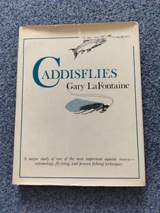 CADDISFLIES GARY LAFONTAINE SCARCE HARDBACK BOOK ACCEPTABLE USED 1981 WINCHESTER - Imagen 1 de 9