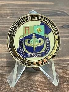 97º BATALLÓN DE ASUNTOS CIVILES - MONEDA DESAFÍO AEROTRANSPORTADO - Moneda Equipo de Comando - Imagen 1 de 3