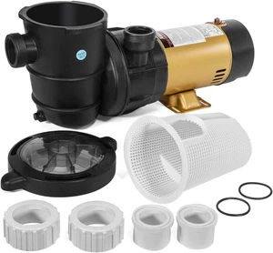 1.5HP Variable 2-Speed Swimming Pool Pump High Flow Above-Ground Swimming Pump S - Picture 1 of 9