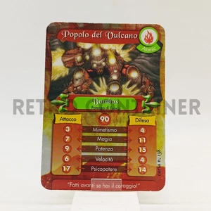 GORMITI Vintage Battle Cards - Card Serie Atomic - 138 Bombos - Picture 1 of 1