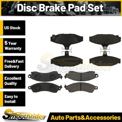 Juego de 2 pastillas de freno de disco delanteras traseras C-Tek para Pontiac Firebird 1988-1991 1992 Foto 1 de 4