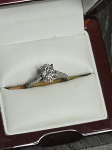 Women's 1 Carat Oval Multi Diamond White Gold Engagment Ring - Picture 1 of 5