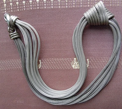 Damen collier kette 925 sterling silber - Bild 1 von 4