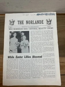 Mär 1967 Norlande Newsletter Central Cabarrus High School Concord Nc B 53 - Bild 1 von 9
