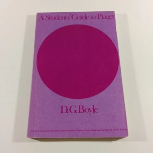 Guía para estudiantes de Piaget D.G. Boyle - Libro de bolsillo vintage 1969 - Imagen 1 de 11
