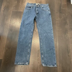 Wrangler Authentics 31x30 Relaxed Straight Leg Classic Denim  Blue Jeans Men’s - Picture 1 of 6
