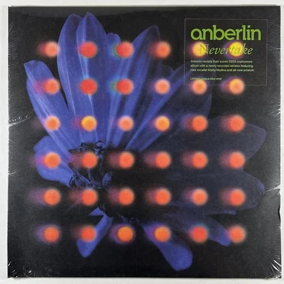 Anberlin “Nevertake” LP/Equal Vision Records (Sealed) 2025 Ltd Ed Opaque Blue - Imagem 1 de 2