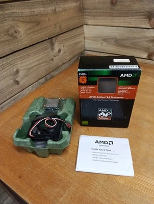 AMD Athlon 64 3500+ Chip Processor & Fan - Boxed & Instructions  - Image 1 of 4