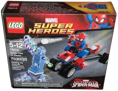 LEGO Marvel Set 76014 Spider-Trike vs. Electro Ultimate Spiderman SELLADO DE FÁBRICA Foto 1 de 4