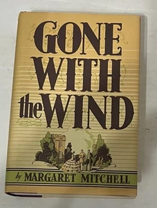 Gone with the Wind by Margaret Mitchell Civil War Hardcover Novel - Imagen 1 de 6