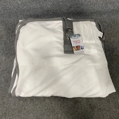 TOUGH 1 Deluxe Contour Fly Scrim Sheet, White, 81", 34-350-0-81 - Image 1 of 4