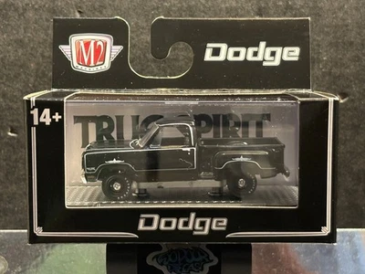 1/64 M2 1978 DODGE TRUE SPIRIT R-104 25-86 BLACK - Image 1 of 3