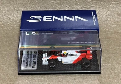 Ayrton Senna - McLaren Honda MP4/4 - Formula 1 World Champion 1988 1:43 LIM.ED - Image 1 of 4