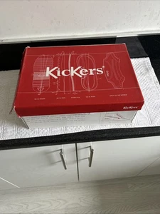 Men’s Brown Size 9 Kickers Boot In Original Box with Tissue Worn Twice - Picture 1 of 6