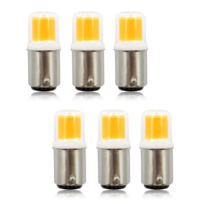 6pcs BA15D LED Light Bulb 1511 COB Lights Lamp 110V Fit Sewing Machine/Kenmore - Image 1 of 4