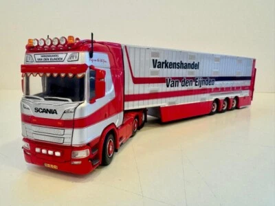 Tekno truck models, Scania S Highline Livestock Trailer , VAN EIJNDEN - Image 1 of 4