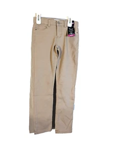 Jordache Skinny Khaki Pants Girls Size 8 Cotton Blend - Picture 1 of 6