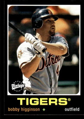 Bobby Higginson 2002 Upper Deck Vintage #94   Detroit Tigers - Image 1 of 2