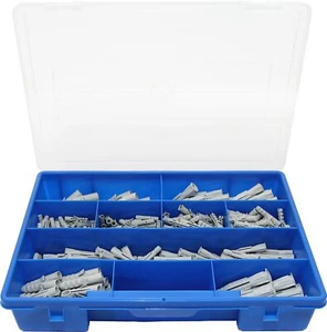 Tornillos Alce PROFESIONAL CLAVIJAS de nylon PROFESIONAL PROFI clavijas universales maleta de surtido 440 piezas - Imagen 1 de 3