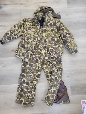 Vintage Gamehide Insulated Overall And Coat With Zip Out Liner, XL - Image 1 of 4