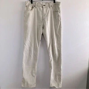 GAP 1969 Straight-Leg Cord Jeans Herren 33x32 Creme Beige - Bild 1 von 8