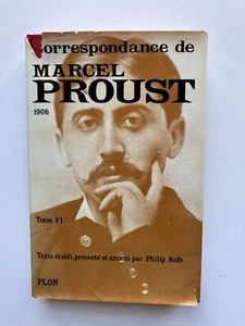 " Correspondance de Marcel PROUST " Tome VI (1906) aux Edit° Plon - Picture 1 of 1