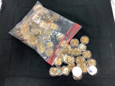 100 Random Year 24K Gold Plated State Quarters come in Coin Capsules! - Image 1 of 4