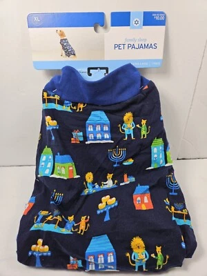 Pijama para mascotas Wondershop X-Large nuevo perro grande - azul marino Hanukkah  Foto 1 de 4