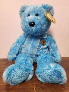 Ty Beanie Buddies "CLASSY" 2002 Vintage Retired Blue Bear Collectable VGC UK - Picture 1 of 9