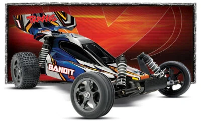 Traxxas 1/10th Scale Bandit VXL Clear Body  TRA2417 - Image 1 of 2