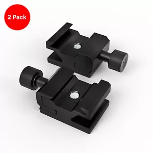 LSP 2PCS Cold Shoe 1/4" Screw to Flash Hot Shoe Mount Adapter - Speedlite Flash - Picture 1 of 4