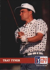 1992 Pro Set Golf Card #161 Tray Tyner Rookie