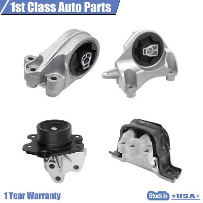 Soportes de transmisión de motor 4 piezas para Chevrolet Equinox 2010-2017 2,4 L Foto 1 de 4