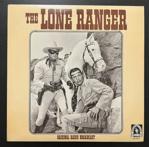 The Lone Ranger Original Radio Broadcast Vinyl LP Near Mint - Imagen 1 de 2