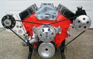 BBC ALTERNATOR & POWER STEERING BRACKET SET - SHORT PUMP - Picture 1 of 8