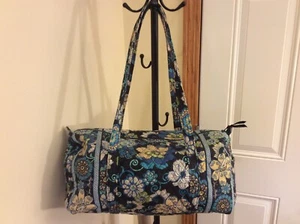 VERA BRADLEY Women's Duffle Bag Shoulder Bag Travel Quilted Floral Multicolor - Picture 1 of 9
