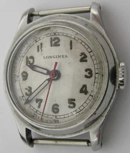 Longines 10L Uhrwerk 17 Jewels mit Sweep Sekunde & Edelstahlgehäuse... - Bild 1 von 5